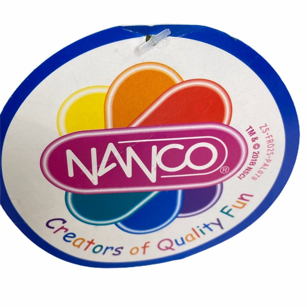 Nanco Green Frog Bow & Sparkle Eyes Stuffed Animal - Picture 6 of 10